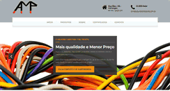 Desktop Screenshot of ampcondutores.com.br