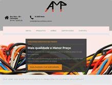 Tablet Screenshot of ampcondutores.com.br